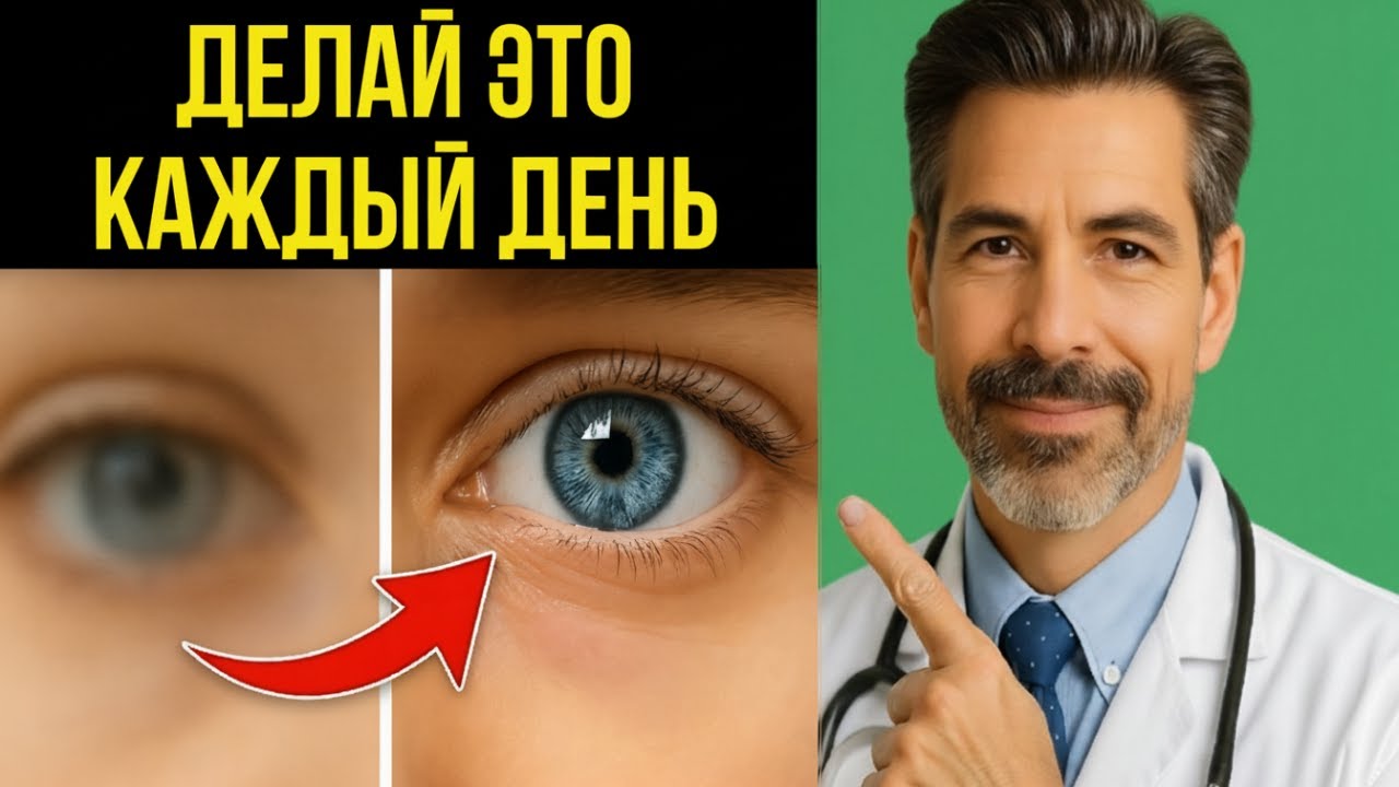 👁️ Мутное зрение ИСЧЕЗНЕТ | как снять спазм глазных мышц