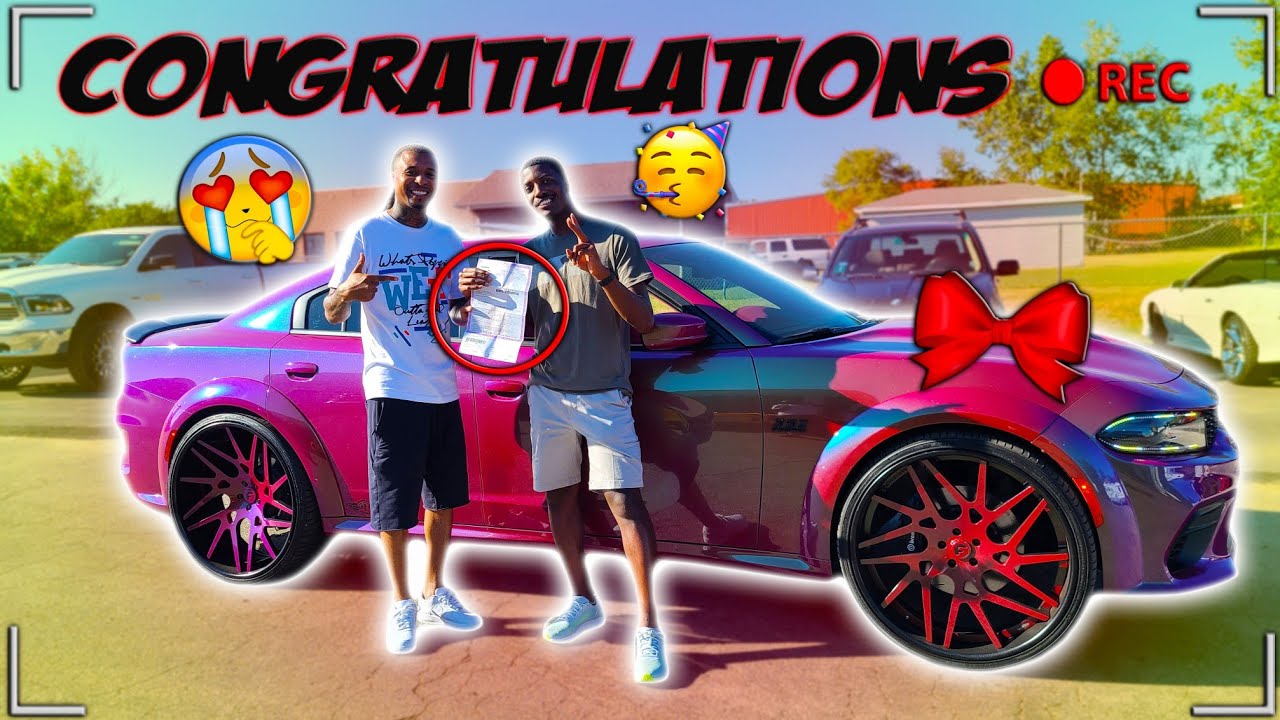 BLESSING A SUBSCRIBER WITH MY CUSTOM SCATPACK CHARGER HE WENT ABSOLUTELY CRAZY