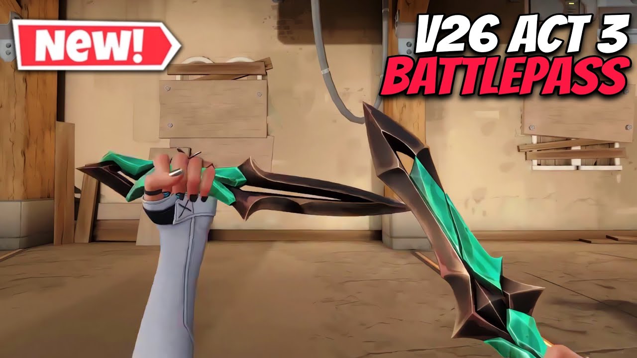 NEW Battle Pass V26 Act 3 LEAKED! Full In-Game Showcase