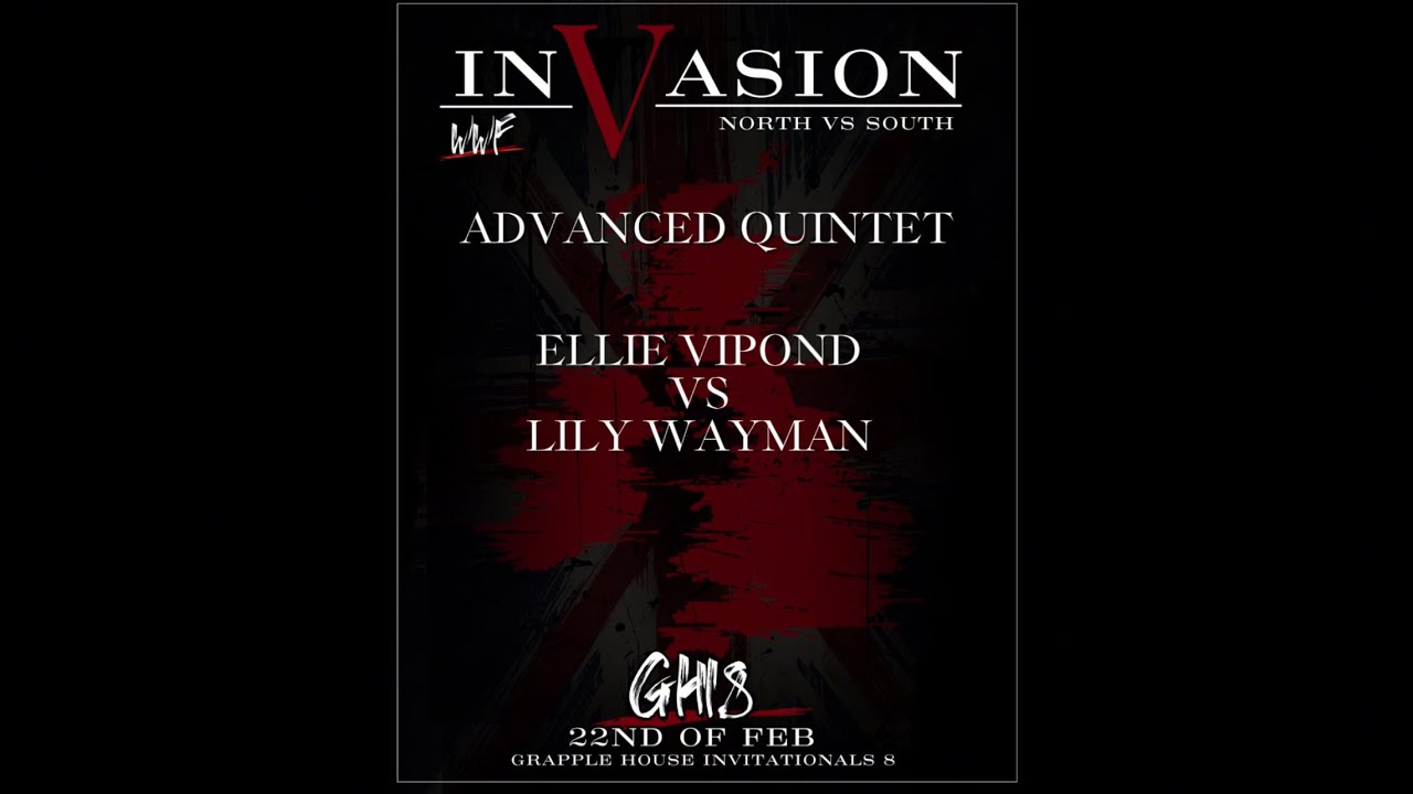 GHI8 WOMENS ADVANCED QUINTET ELLIE VIPOND VS LILY WAYMAN