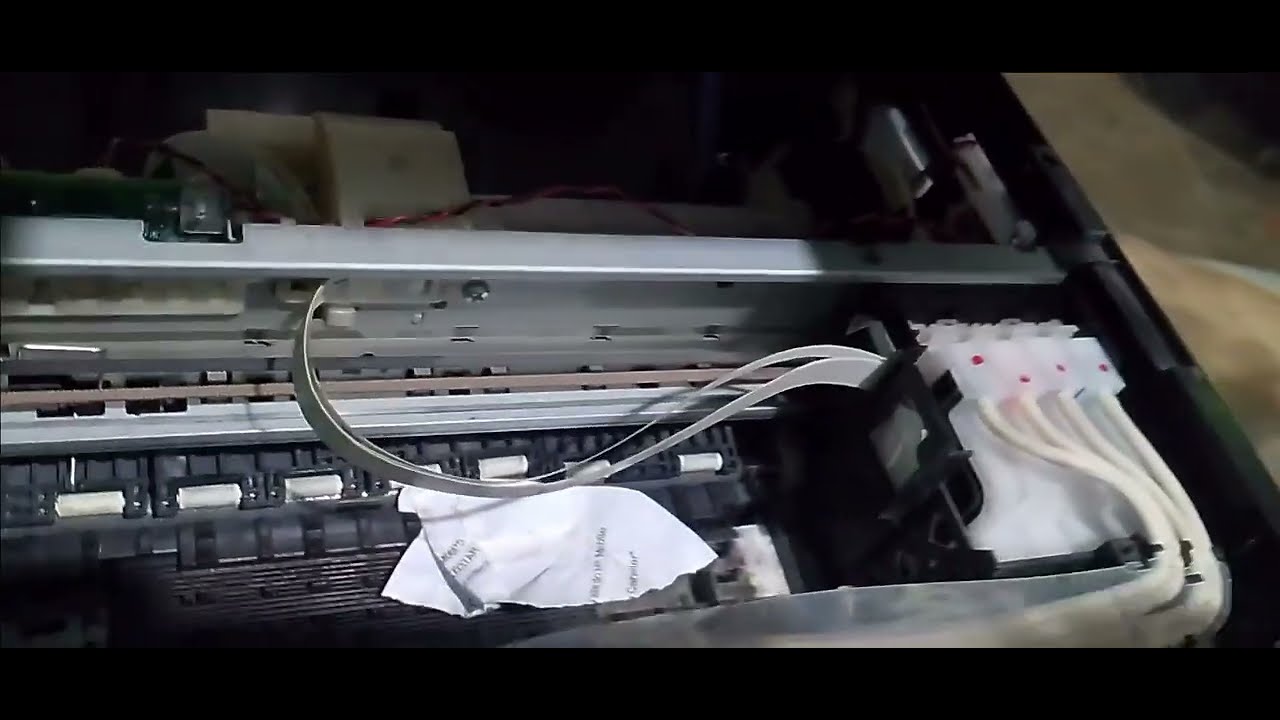 Epson  l3110 papel preso na impressão Resolvido