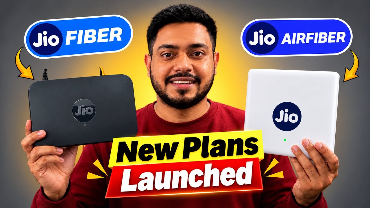 Finallyy new PLANS launched for JioFiber & Jio AirFiber connection - The Technologist