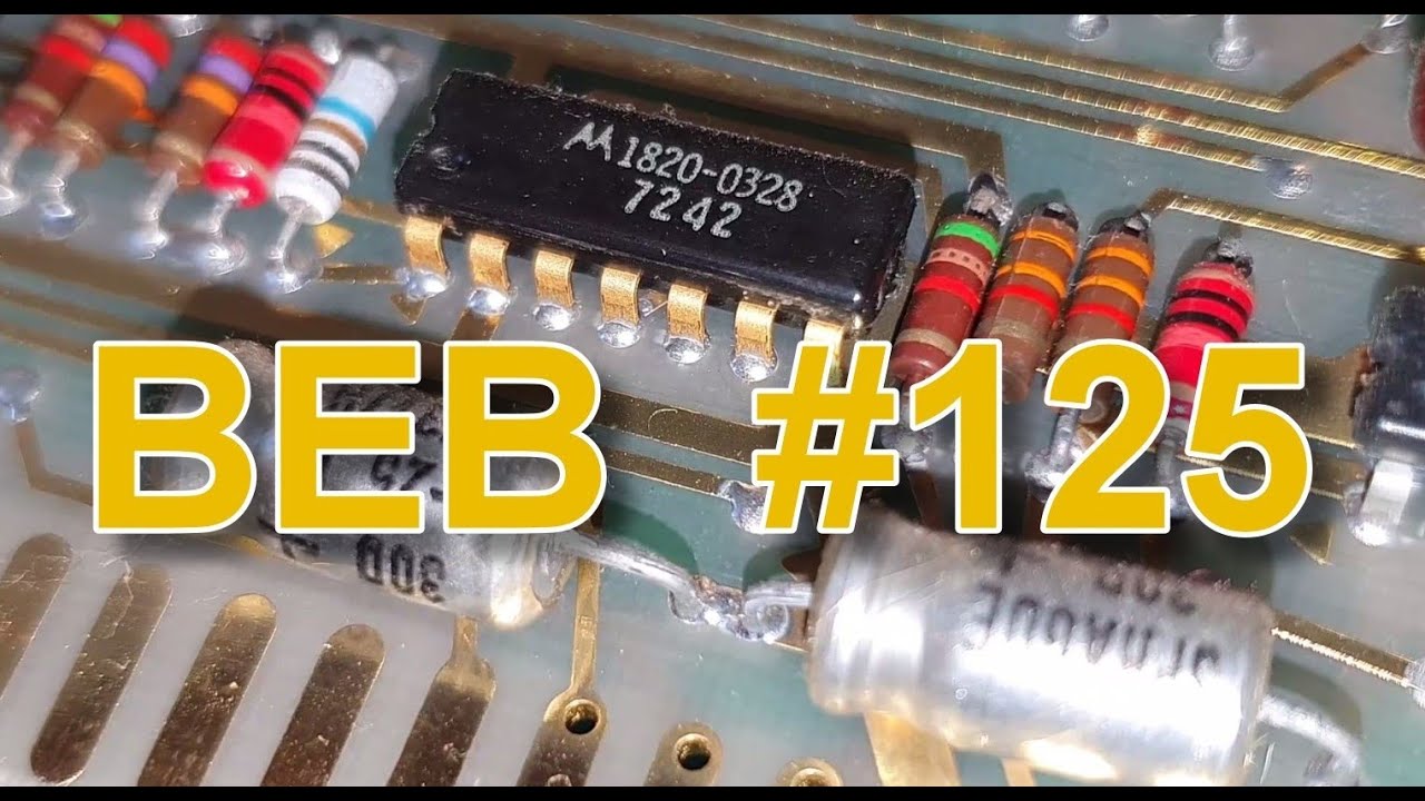 BEB #125: Beautiful Electronics: HP Counter Timer DVM 5326B (What's inside?)