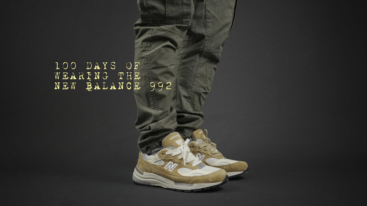 100 Days wearing the New Balance 992 Sneakers - My Honest Take.