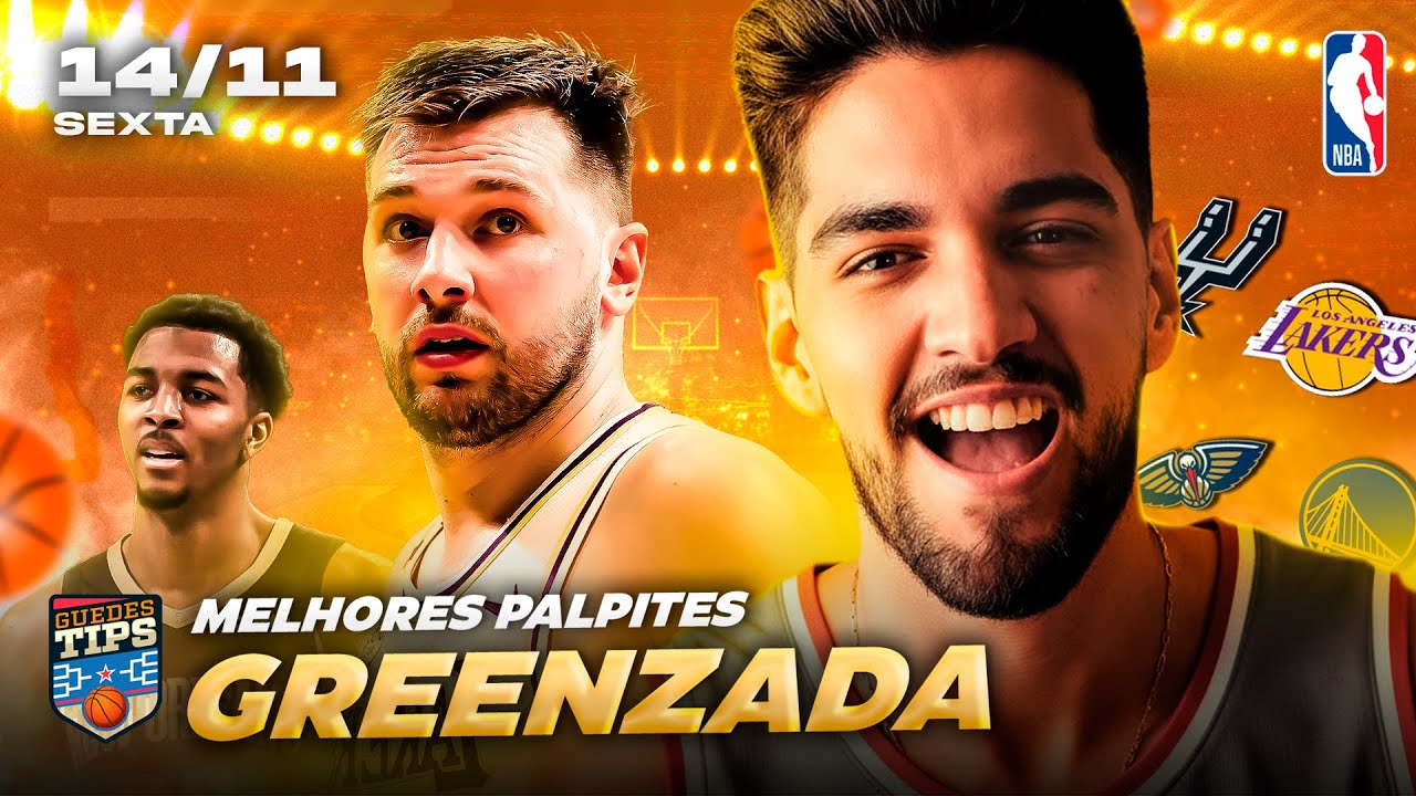 PALPITES DA NBA PARA HOJE 14 11 2025 (SEXTA-FEIRA) + BILHETE PRONTO