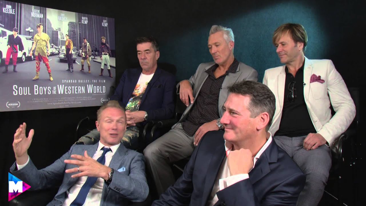 Spandau Ballet interviewed at the former Blitz Club, London, 2014