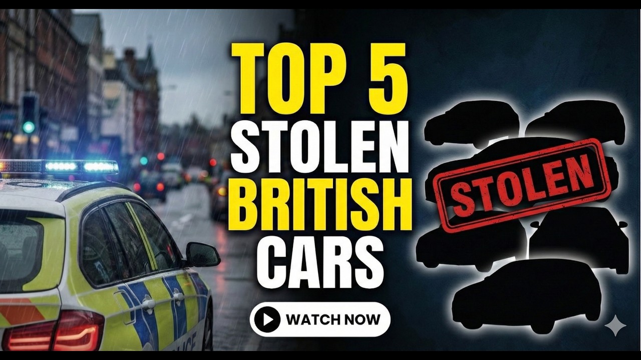 The MOST Stolen Cars in Britain 2025 &ndash; Is YOUR Car on the List?