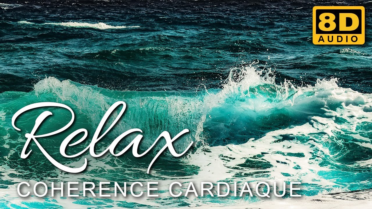 Coherence cardiaque sonore - Bruit des vagues - exercice les yeux fermés