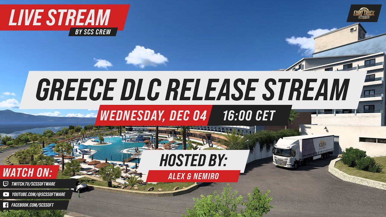 Greece Release Stream | Releases at 7pm CET 🚛🚛