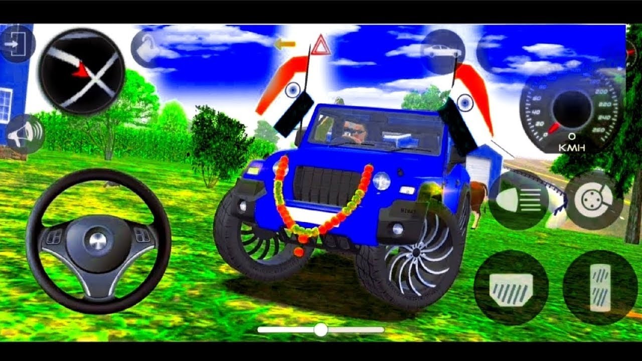 Modified Mahindra Thar'U Games:Indian blue Thar (Gadi Wala Games) Car Game Android Game -#2026 
