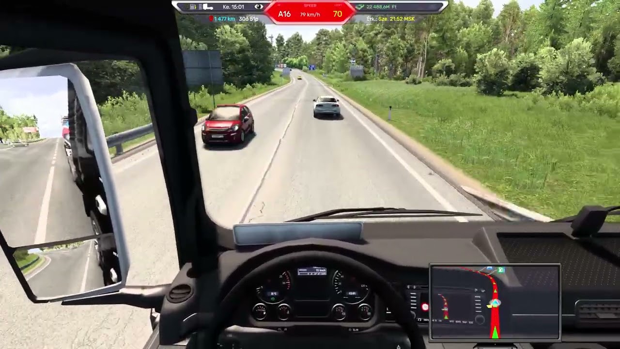 🚛 ETS2 | Luga to V&auml;xj&ouml; &ndash; Scenic Drive Across Borders with Mixed Electronic Vibes