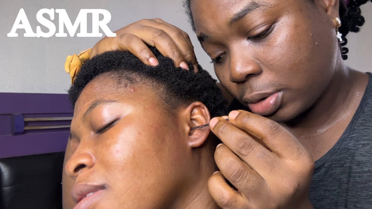 ASMR✨Satisfying Bobby Pin Deep Ear Cleaning 