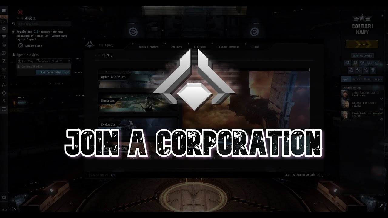 Советы | Присоединяйтесь к корпорации в EVE Online