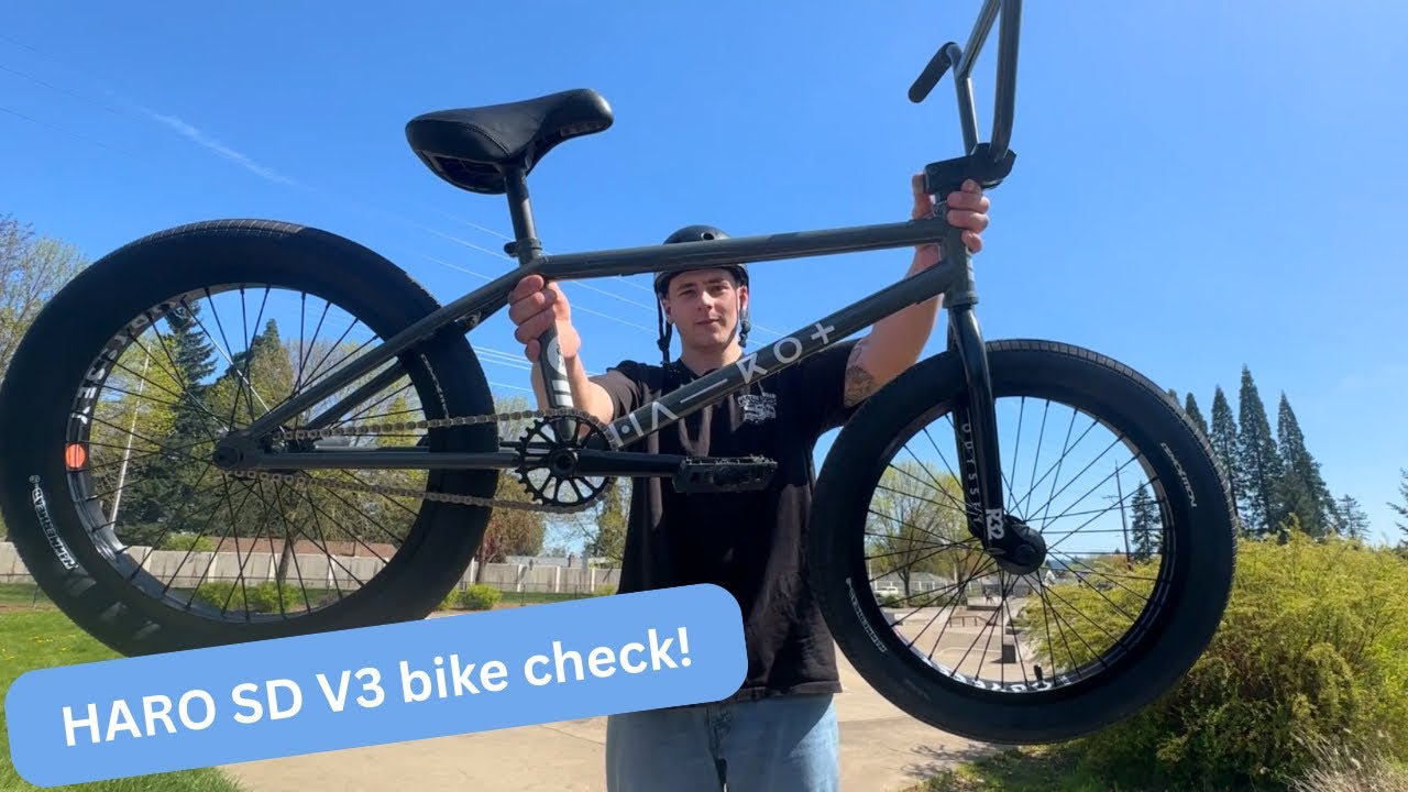HARO SD V3 Bike Check | BRAND NEW CUSTOM BMX