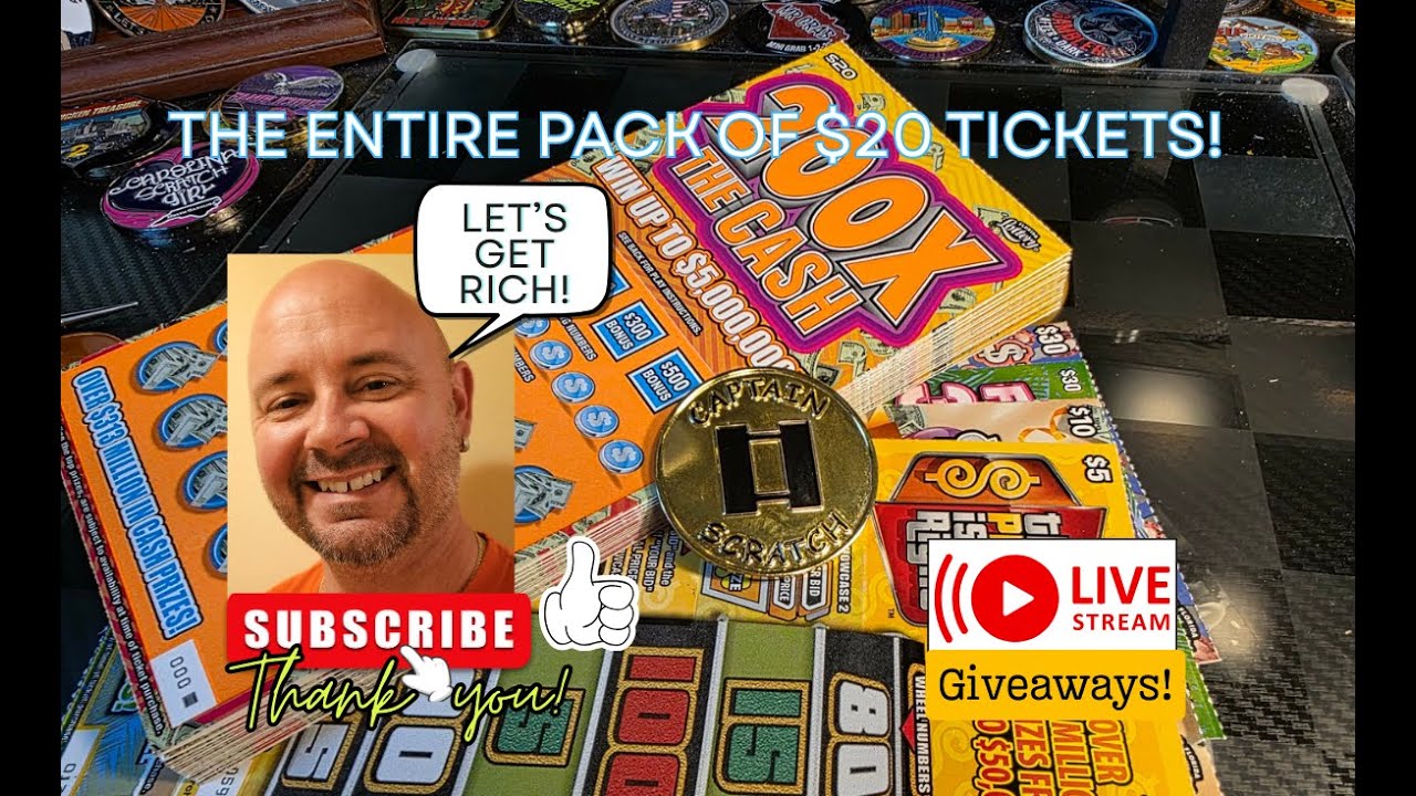 🤑$5MILLION JACKPOT💥Hunt‼️The ENTIRE Pack⚠️ of $20 Tickets🤯200X the Cash🔥with Appreciation GIVEAWAYS🥳