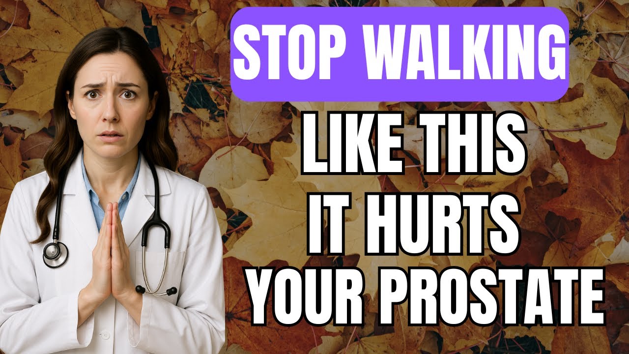 Urologist Reveals: Stop Walking THIS Way To Shrink Your Prostate After 50