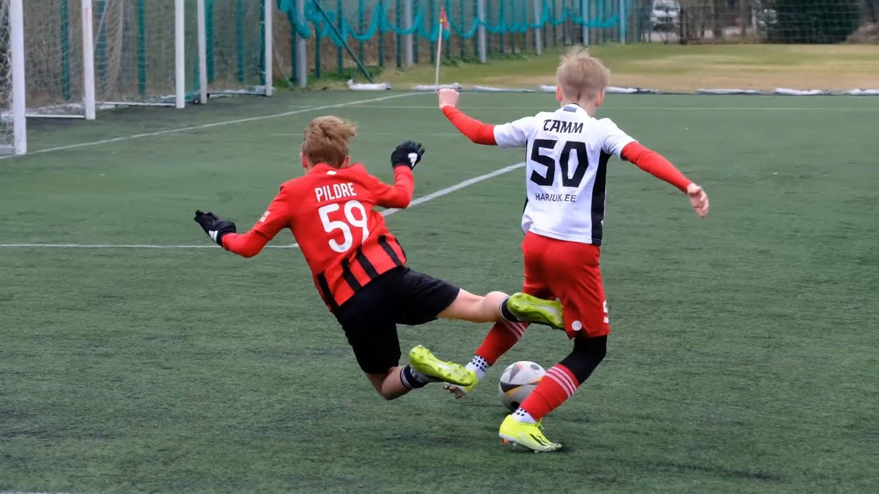 FC Nõmme United (11) vs Harju JK Laagri (11) U-14, 5:0_21.04.24