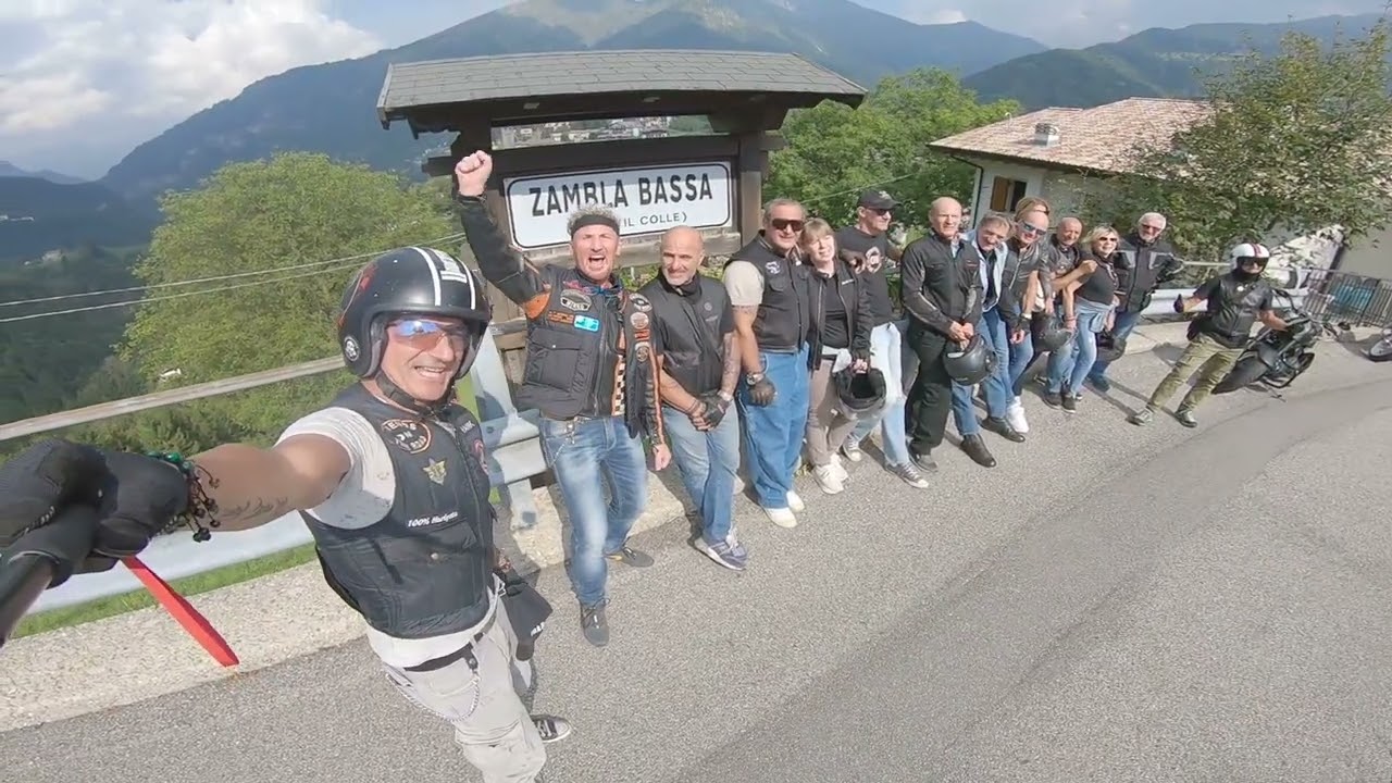 Zambla run - on board Harley Davidson