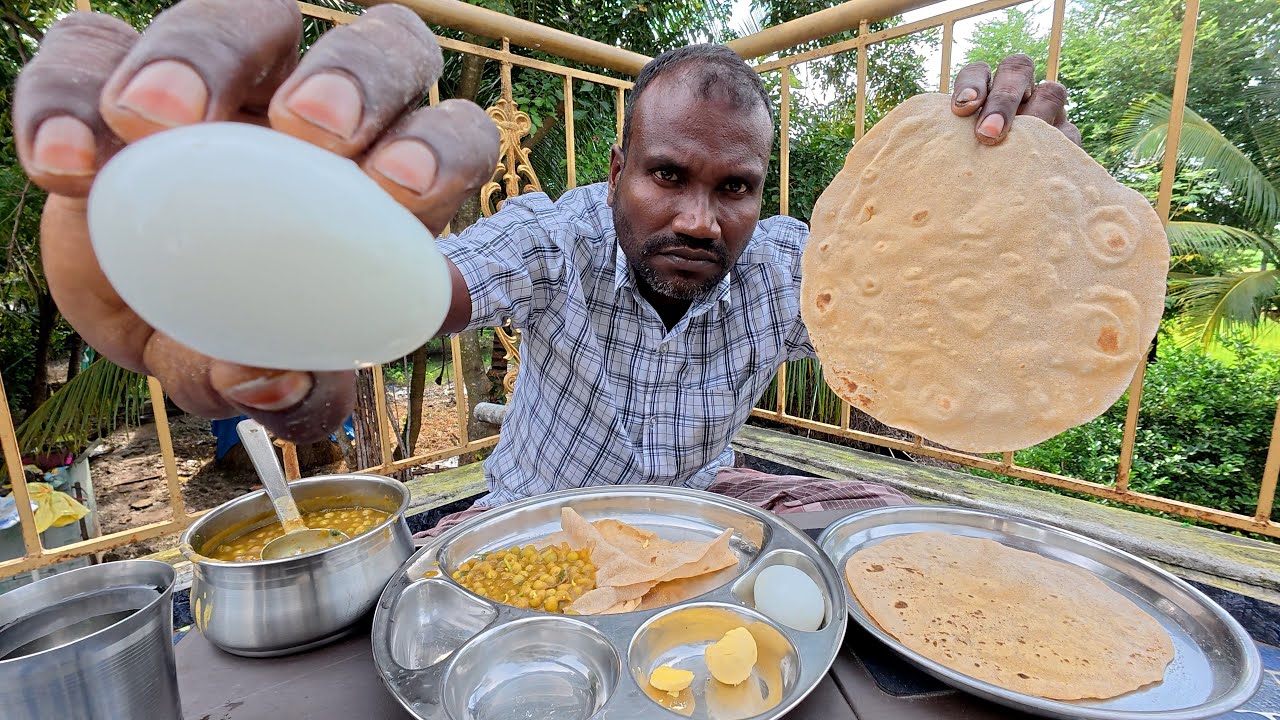 ASMR / BREAK FAST CHAPPATI EATING
