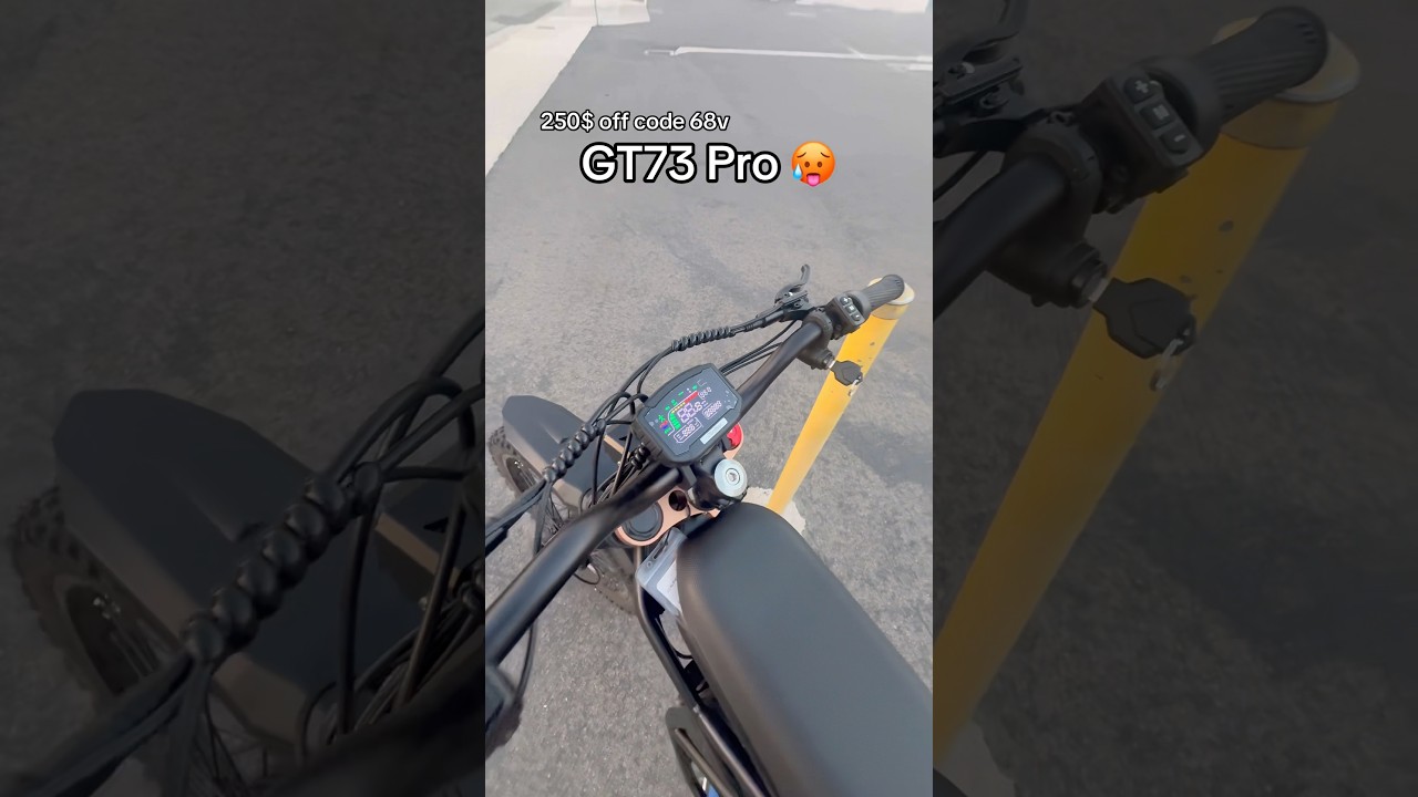 GT73 PRO 😳 ИСПОЛЬЗУЙТЕ КОД 68v -250$ #surron #ebike #electricbike #bikelife #dirtbike #bike #tala...