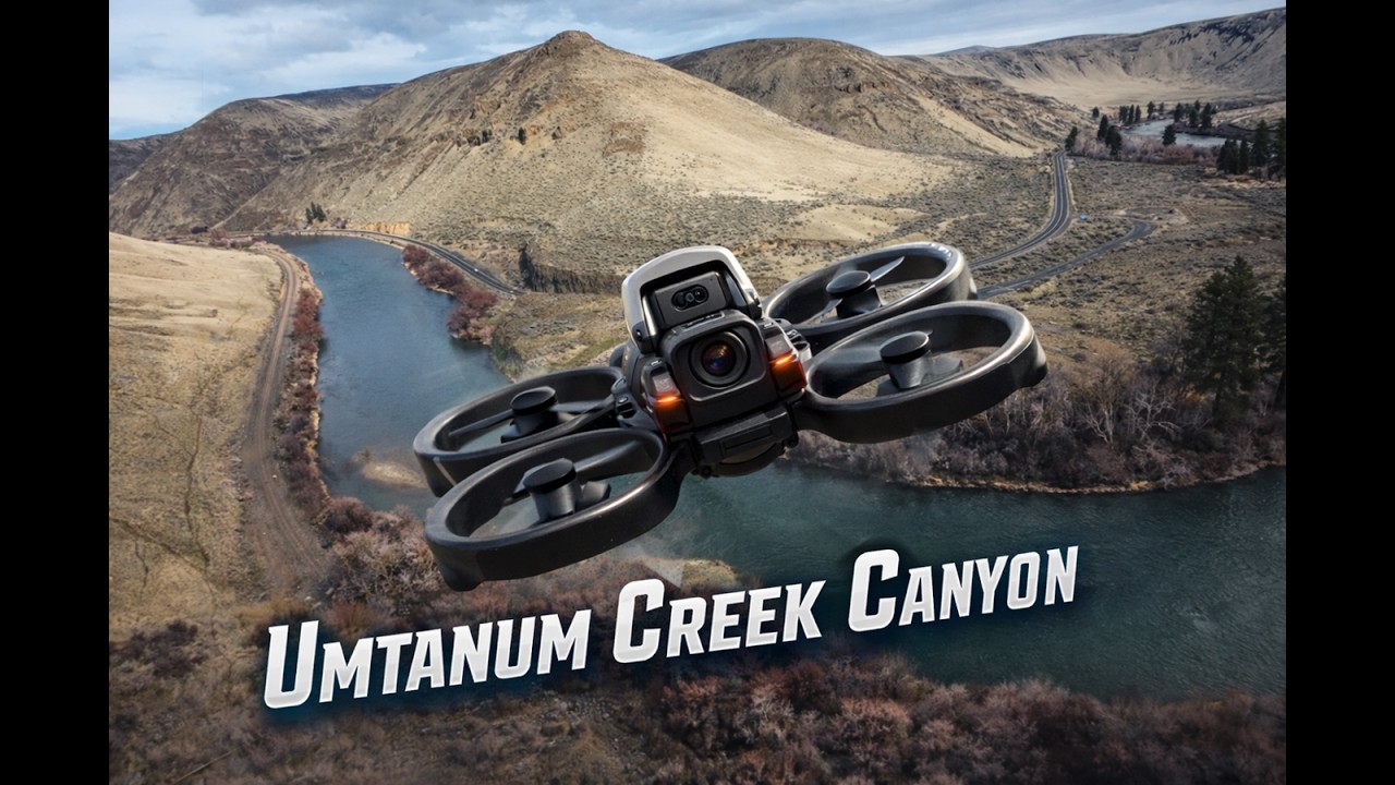 FPV Practice Flight – Manual Mode at Umtanum Creek Canyon | DJI Avata 2 | Flyin253