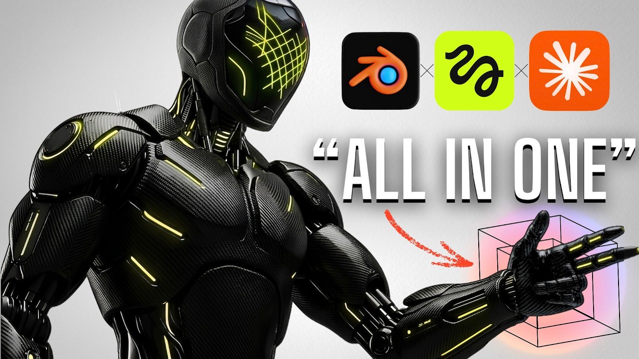 New Blender + Claude + Higgsfield AI Workflow Beats Every AI Video Tool