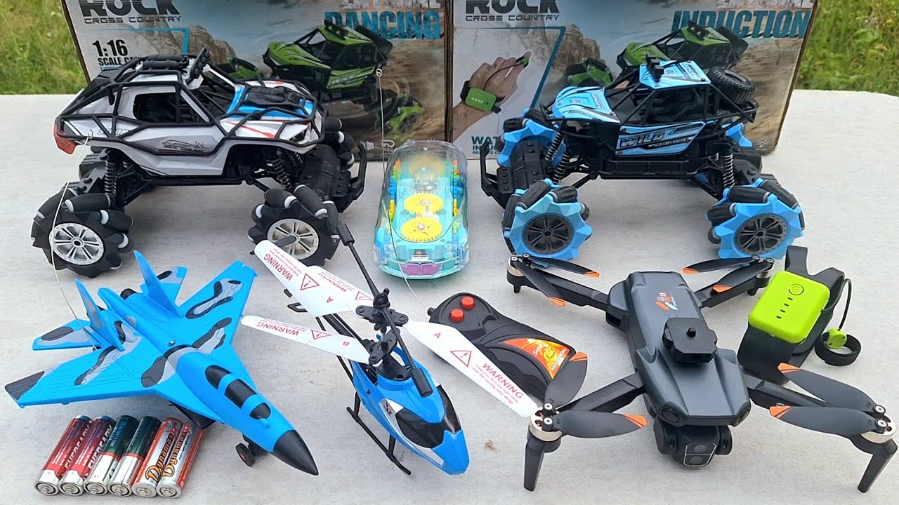 Rc Car Stunt Rock Crawler Unboxing Test | Rc Helicopter,Rc Plane,Rc Drone and Gear Car unboxing Test