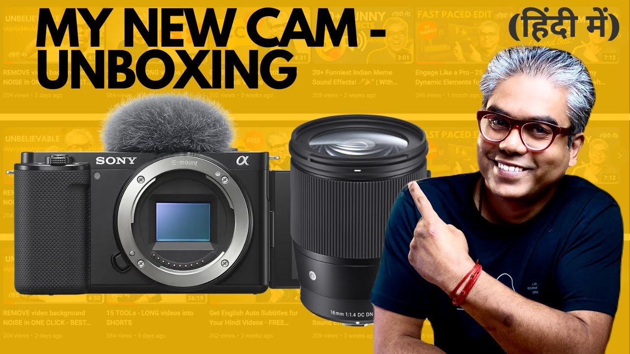 Sony ZV E-10 & Sigma 1.4 Unboxing | Best Budget Camera for Talking Head Videos?