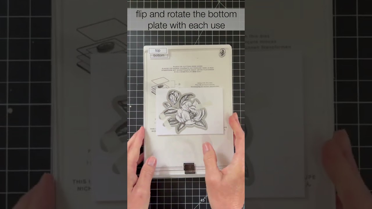 Keep Your Cutting Plates from Warping - A Stampin' Pretty 1 Minute to WOW Video
