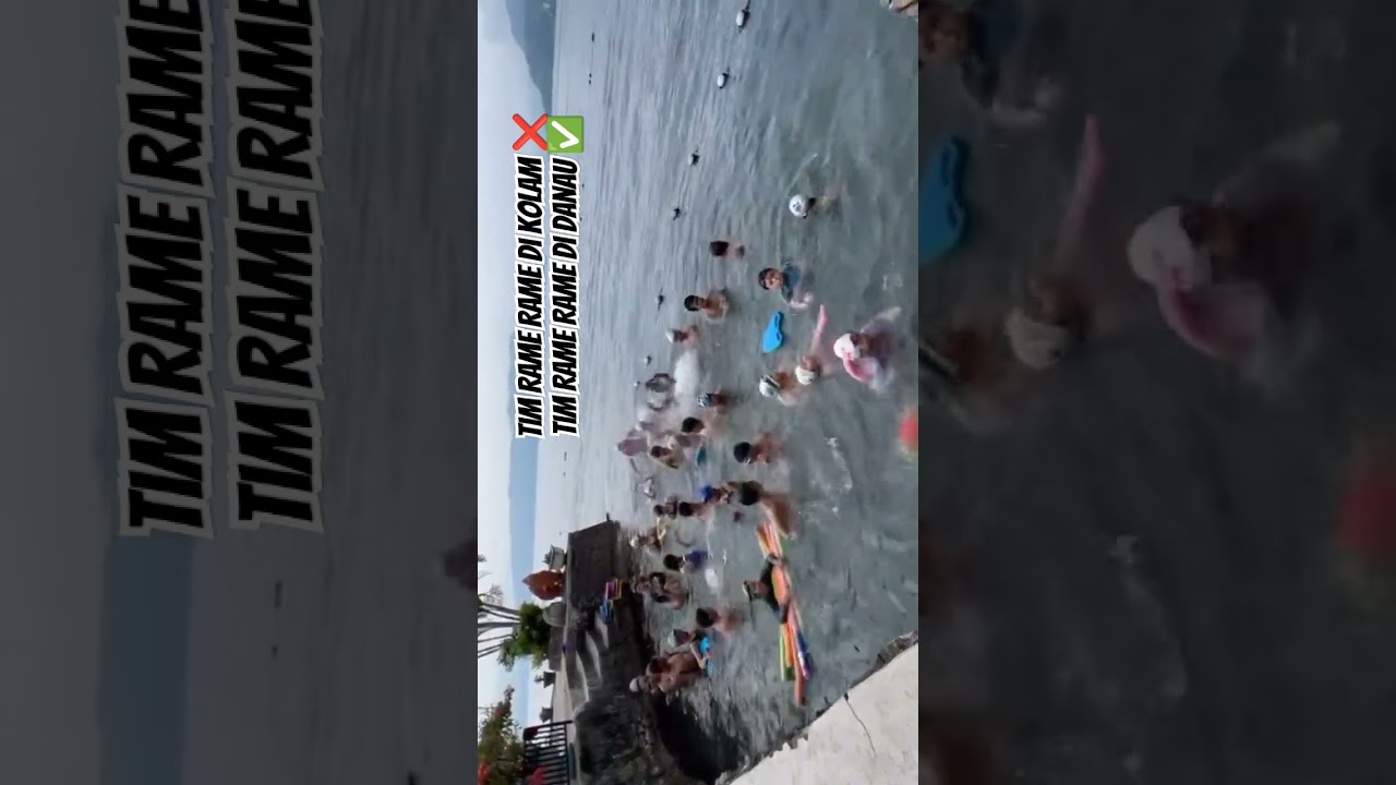 tim rame rame di danau ... #olahragarenang #programlatihanrenang
