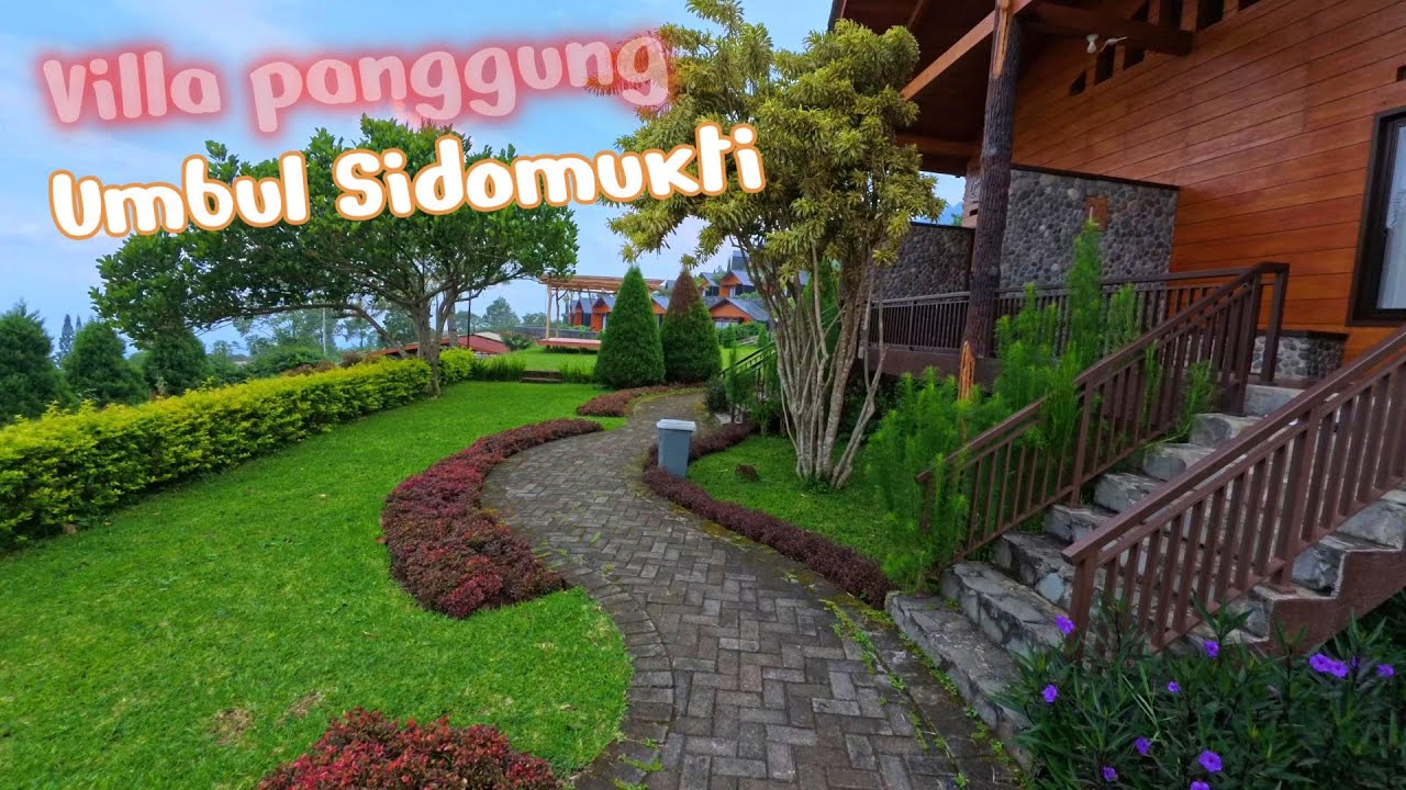 Kamar mandinya semi outdoor - Villa Panggung Umbul Sidomukti