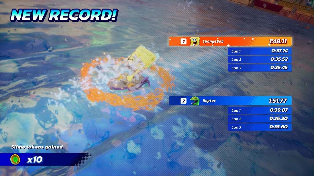 Time Trials - Reptar Ruins | Nickelodeon Kart Racers 3: Slime Speedway | Napjcjd Gaming