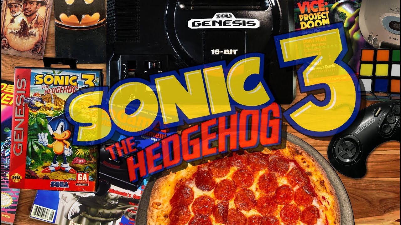 THE PIZZA IS ON THE LINE in Sonic 3! (Lose A Life, Lose A Slice)