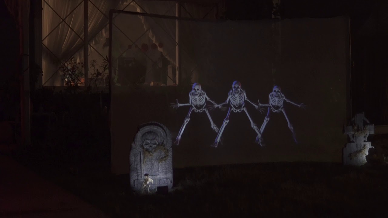 Halloween Yard Display 2020 (AtmoFX Hollusion)
