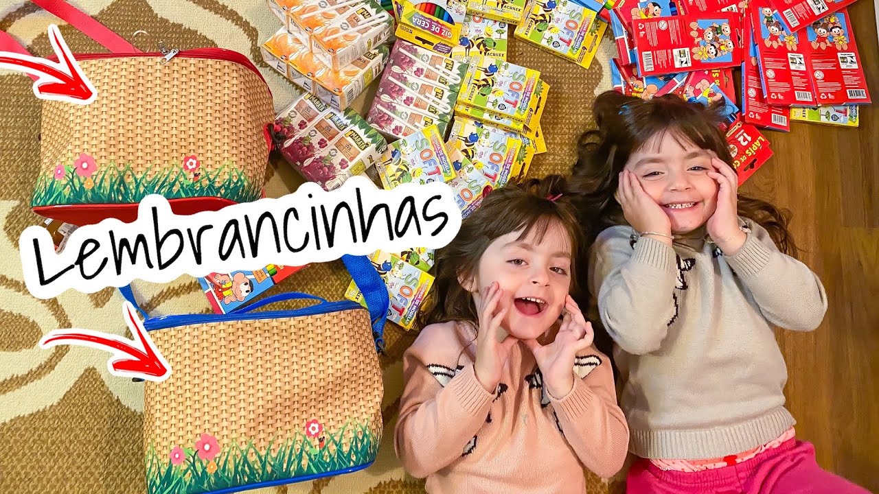 PREPARATIVOS PARA O ANIVERSÁRIO - FAZENDO AS LEMBRANCINHAS | Jéssica e as Gêmeas