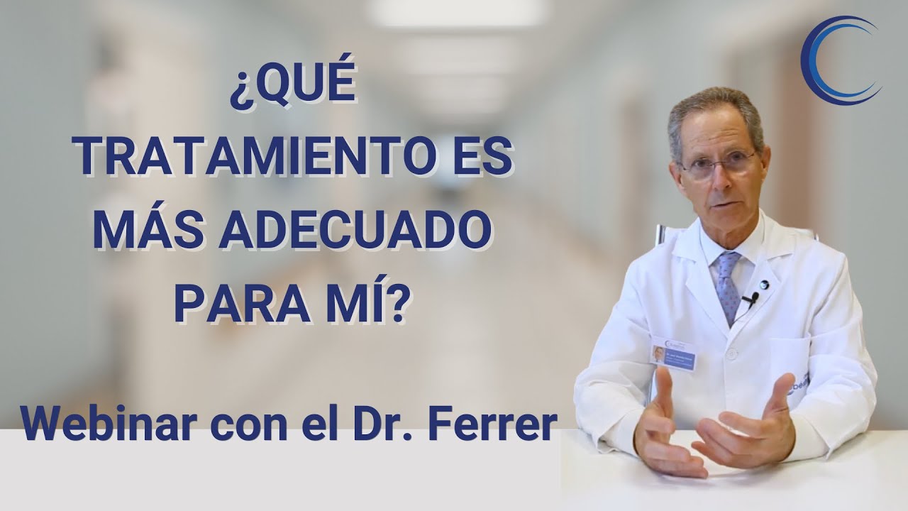 ¿QUÉ TRATAMIENTO NECESITO? SEMINARIO WEB