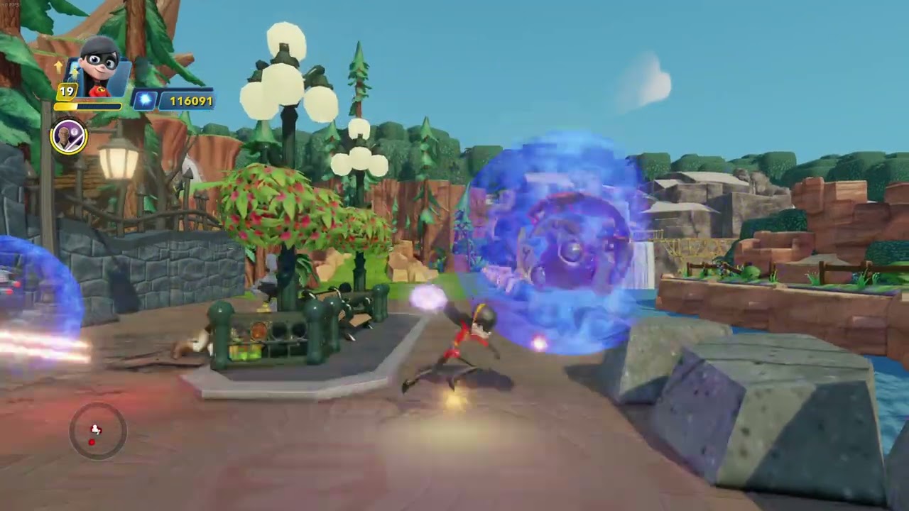 Disney Infinity 3.0 Violet and Mace Windu vs Droids