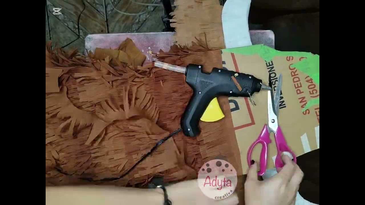 Esta es nuestra primer piñata del año