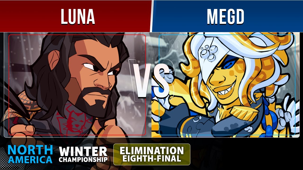 Luna VS megd - Losers 1/8 - NA - Brawlhalla Winter Championship 2022