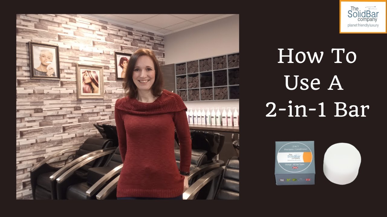 How to Use a 2 in 1 Natural Hair Shampoo and Conditioner Bar!