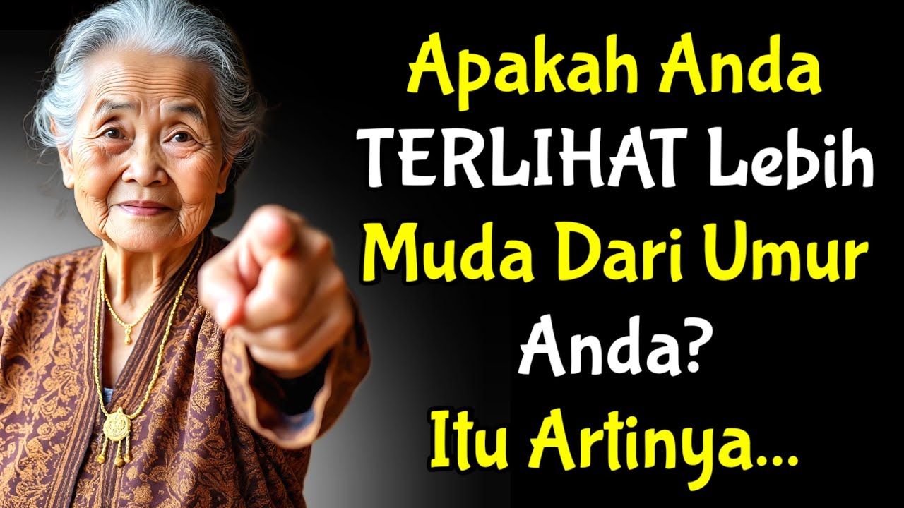 Jika Anda terlihat lebih muda dari usia Anda mungkin Anda?