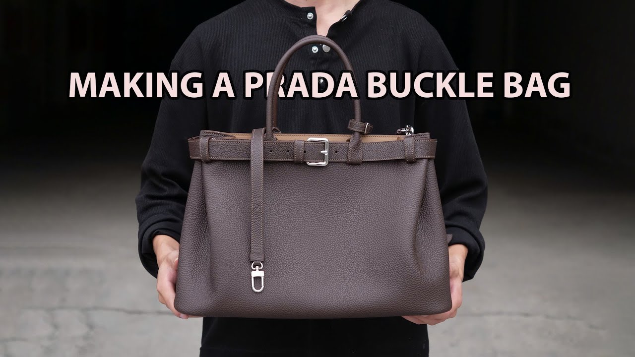 Making a Prada Buckle Bag | Free Pattern + Full Tutorial