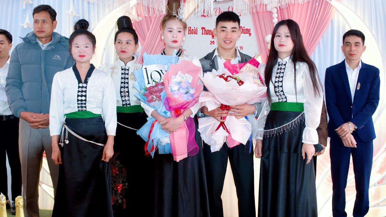 Lễ vu quy HOÀI THONG - ANH DŨNG bản tỉa xã Mường lầm - Sơn La 