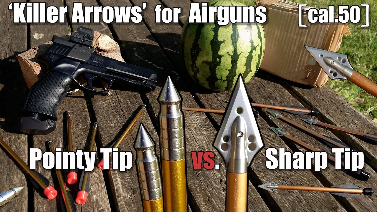 Comparison Normal vs Extra Sharp 'Killer Arrows' from Homedefence-24