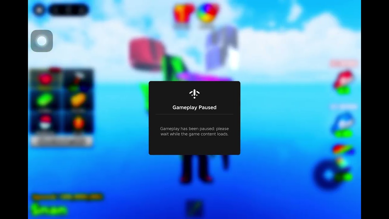 Playing  modded game