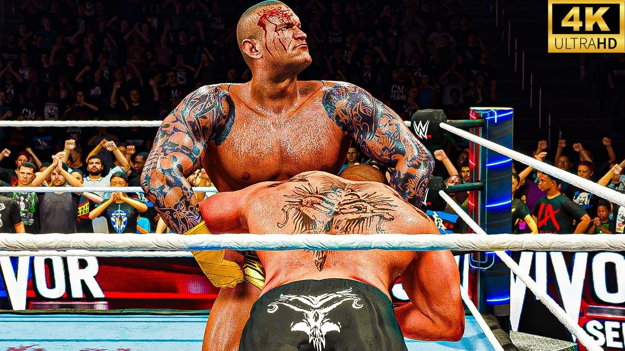 The Viper RANDY ORTON strikes THE BEAST Brock Lesnar