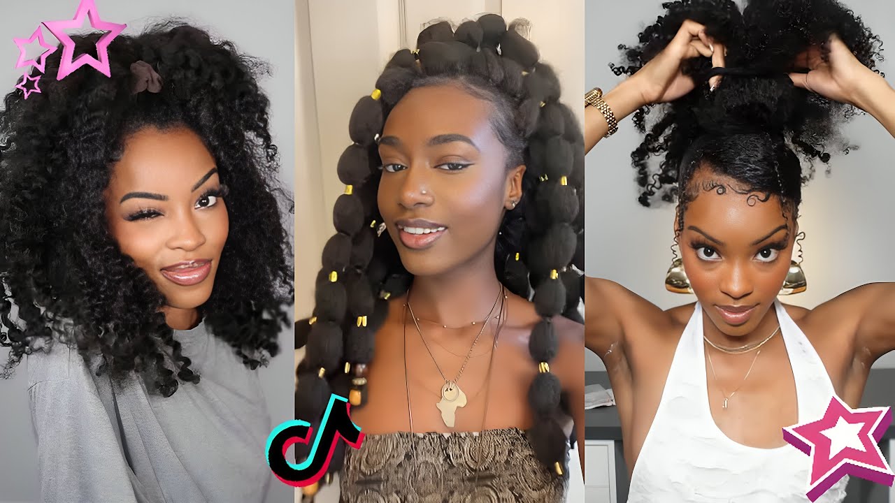 BLACK HAIR TIKTOKS THAT SLAY
