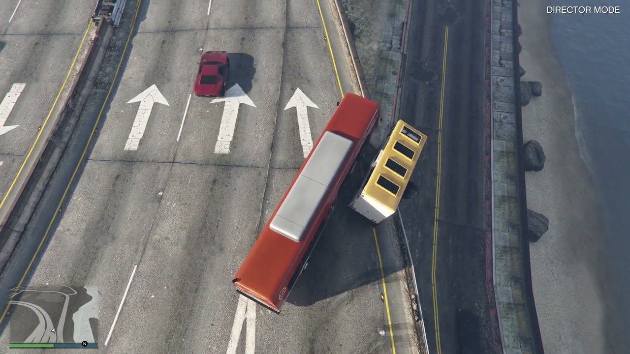 Why Are GTAV NPCs Driving Off Overpasses Funny & Jaw Dropping Moments!