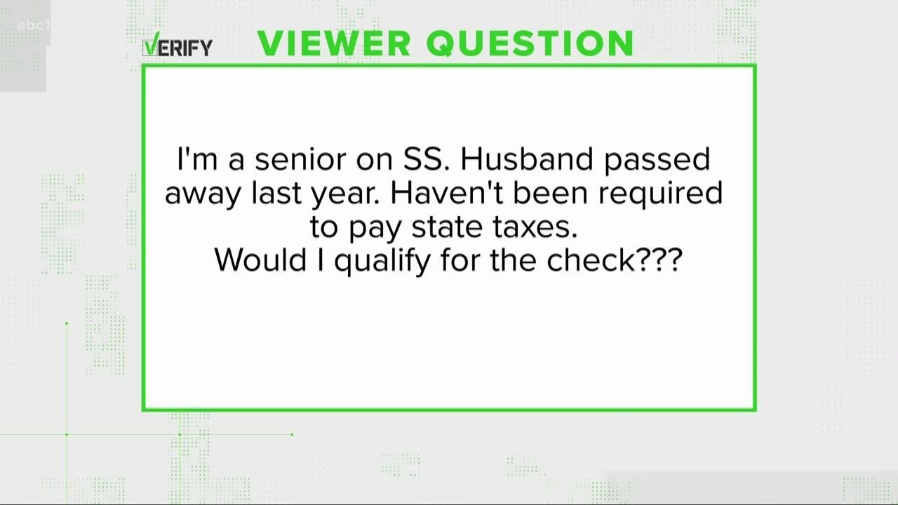 VERIFY: No, non-taxpayers in California are not eligible for the Golden State Stimulus II