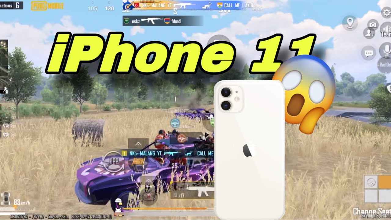 iPhone 11 PUBG Mobile Test – Smooth + Extreme FPS 🔥